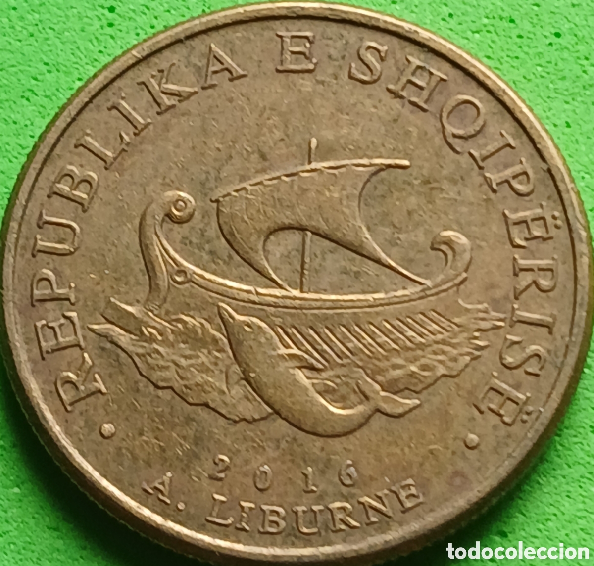 Monedas antiguas de Europa: Albania 20 leke 2016 km#78a