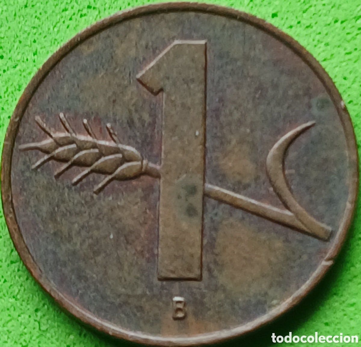 Monedas antiguas de Europa: Suiza 1 c&eacute;ntimo 1963 km#46 - Foto 2