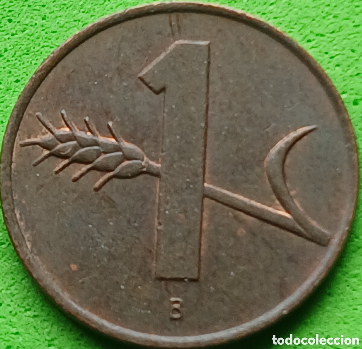 Monedas antiguas de Europa: Suiza 1 c&eacute;ntimo 1968 km#46 - Foto 2