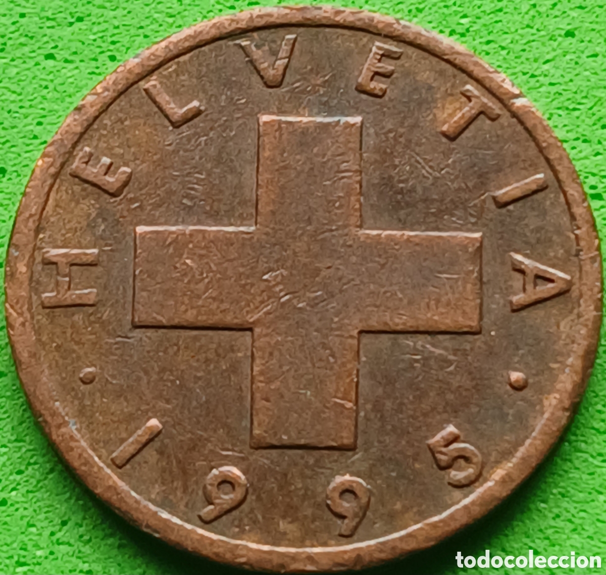 Monedas antiguas de Europa: Suiza 1 c&eacute;ntimo 1995 km#46