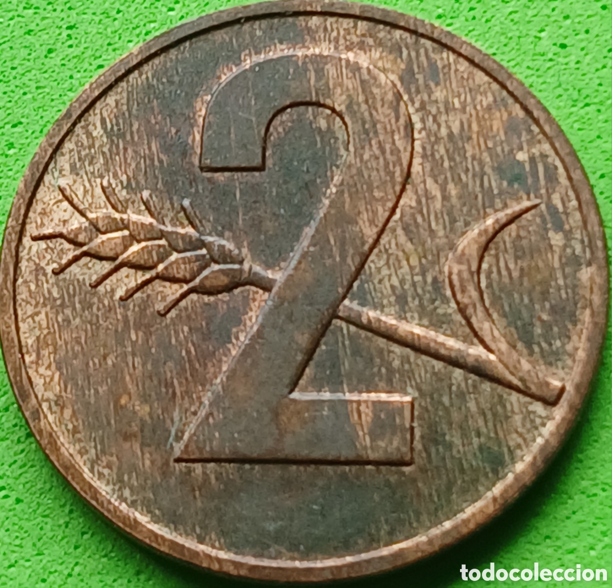 Monedas antiguas de Europa: Suiza 2 c&eacute;ntimos 1969 km#47 - Foto 2