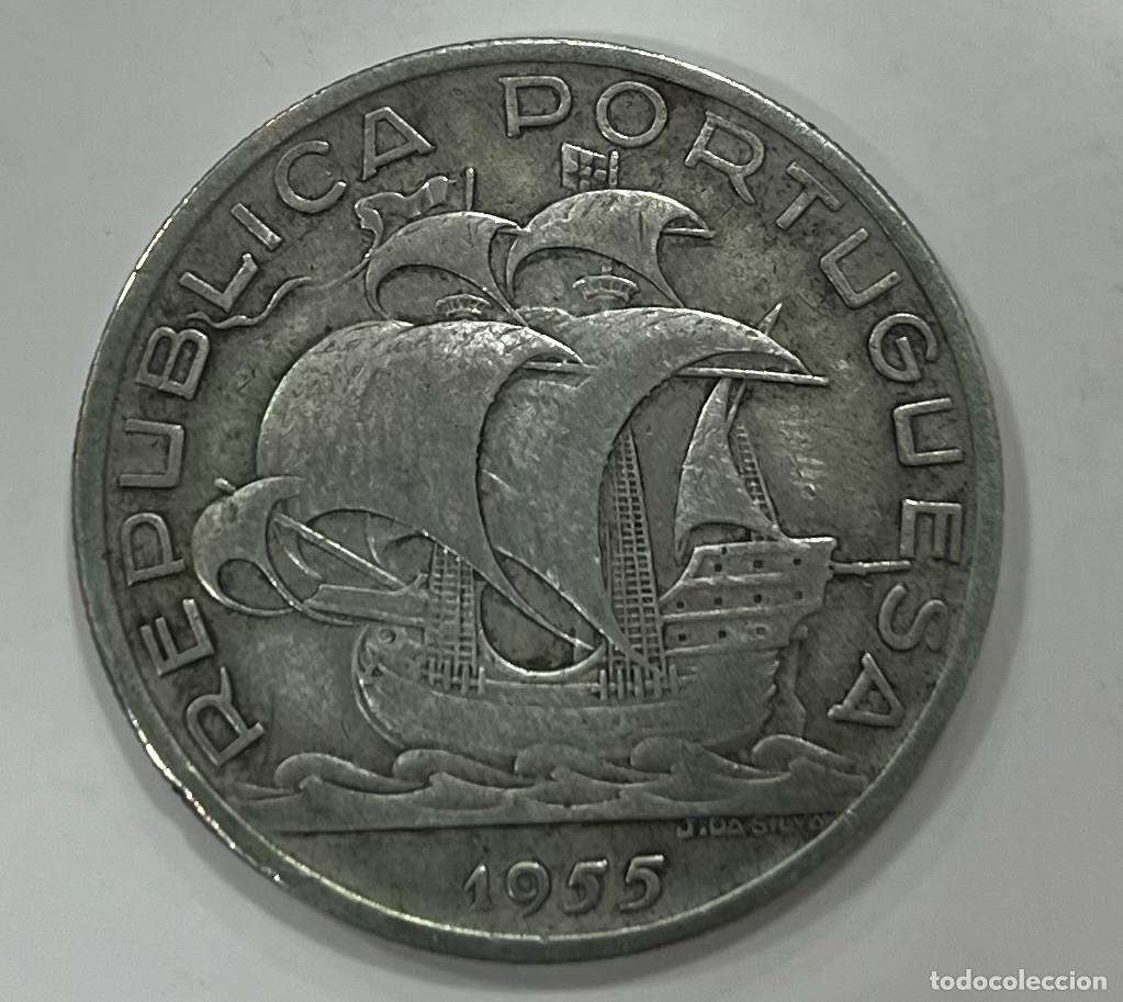 Monedas antiguas de Europa: PORTUGAL. A&Ntilde;O 1959. 10 ESCUDOS PLATA ( 680 ) . PESO 12,45GR