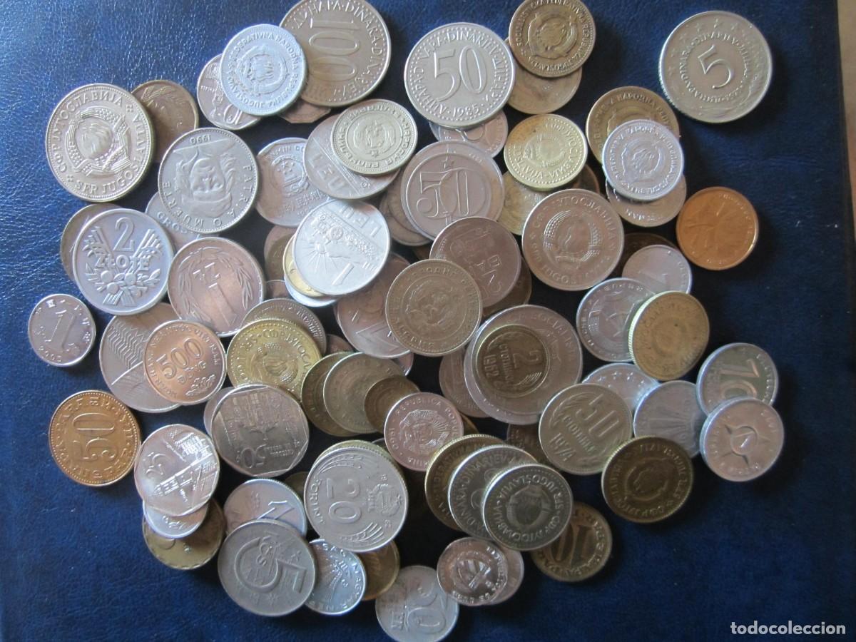 Monedas antiguas de Europa: 100 monedas de pa&iacute;ses comunistas. Todos tipos diferentes