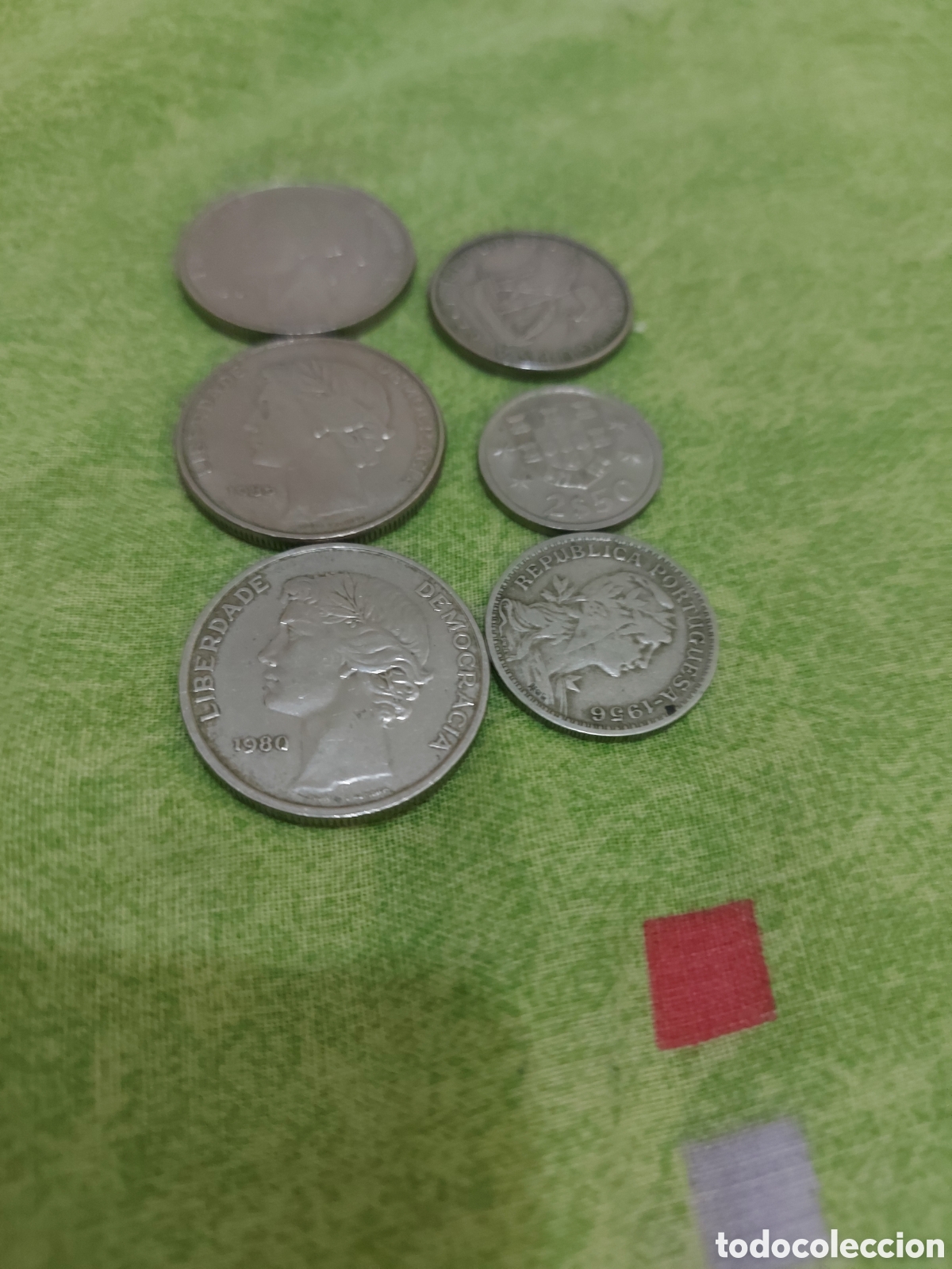 Monedas antiguas de Europa: 6 monedas de Portugal