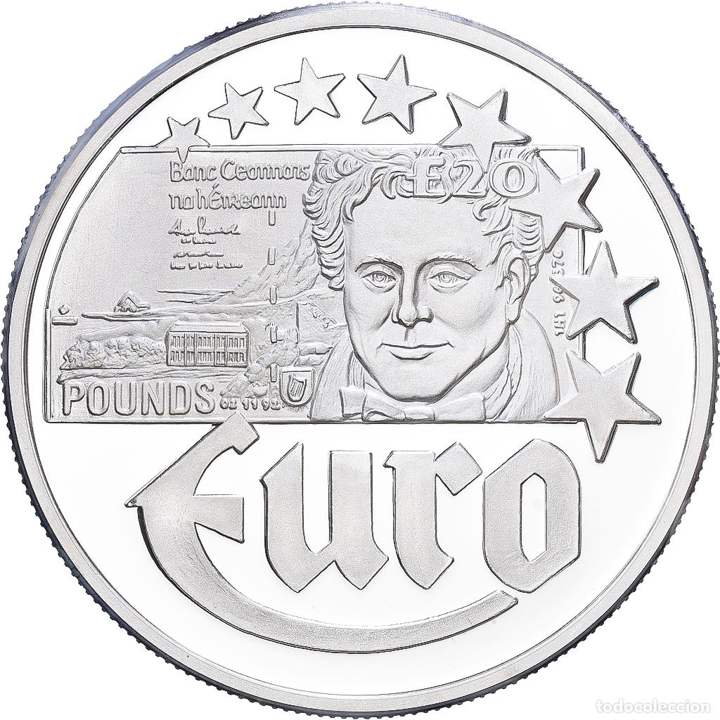 Monedas antiguas de Europa: [#1216123] REP&Uacute;BLICA DE IRLANDA, 10 Euro, Europa, 1997, Plata, SC