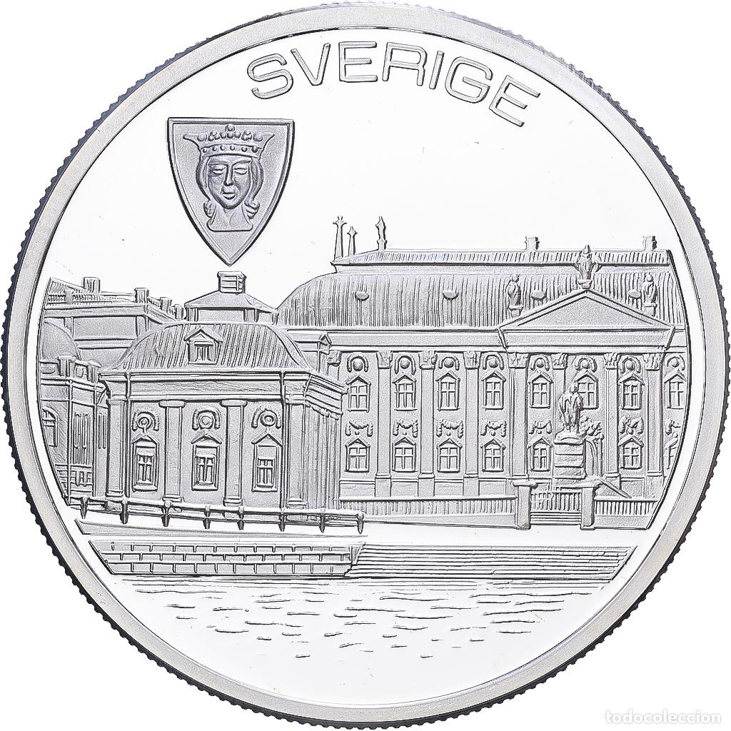 Monedas antiguas de Europa: [#1216127] Suecia, 10 Euro, Europa, 1996, Plata, SC