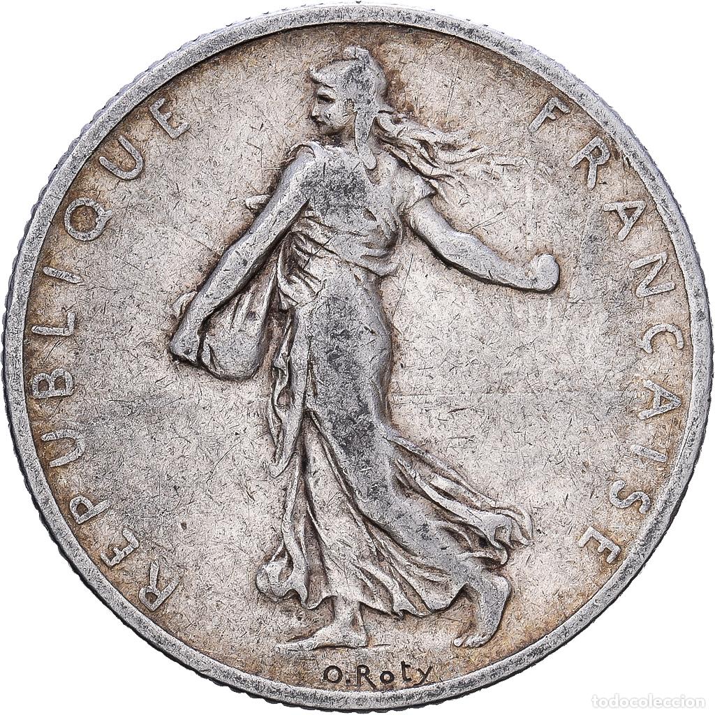 Monedas antiguas de Europa: [#1552367] Francia, 2 Francs, Semeuse, 1900, Paris, Plata, BC+, Gadoury:532, KM:845.1