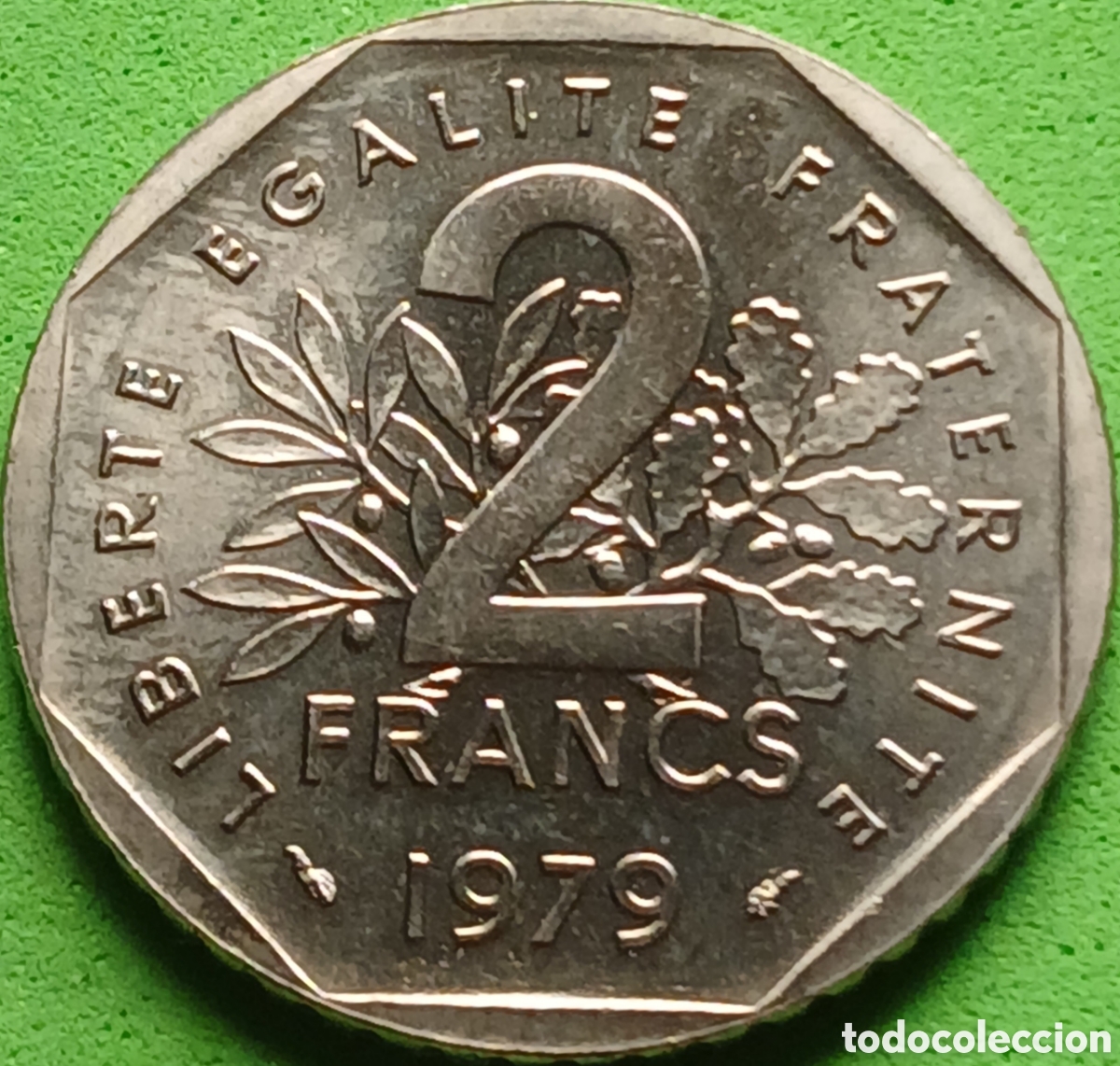 Monedas antiguas de Europa: Francia 2 francos 1979 km#942.1