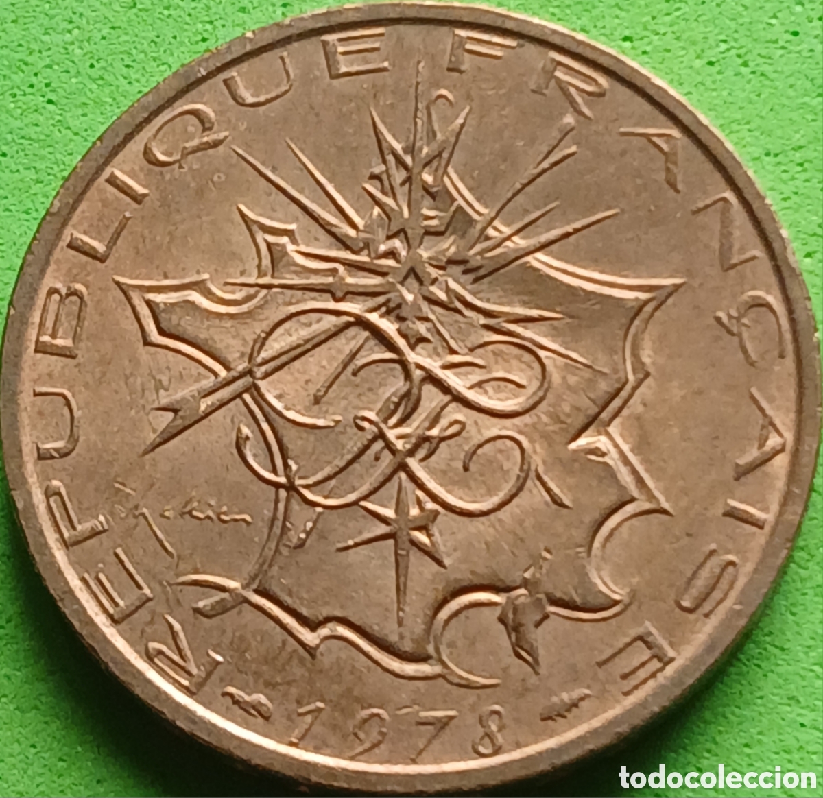 Monedas antiguas de Europa: Francia 10 francos 1978 km#940