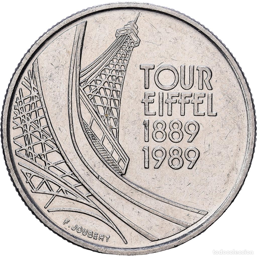 Monedas antiguas de Europa: [#1513930] Francia, 5 Francs, 1989, N&iacute;quel, MBC+