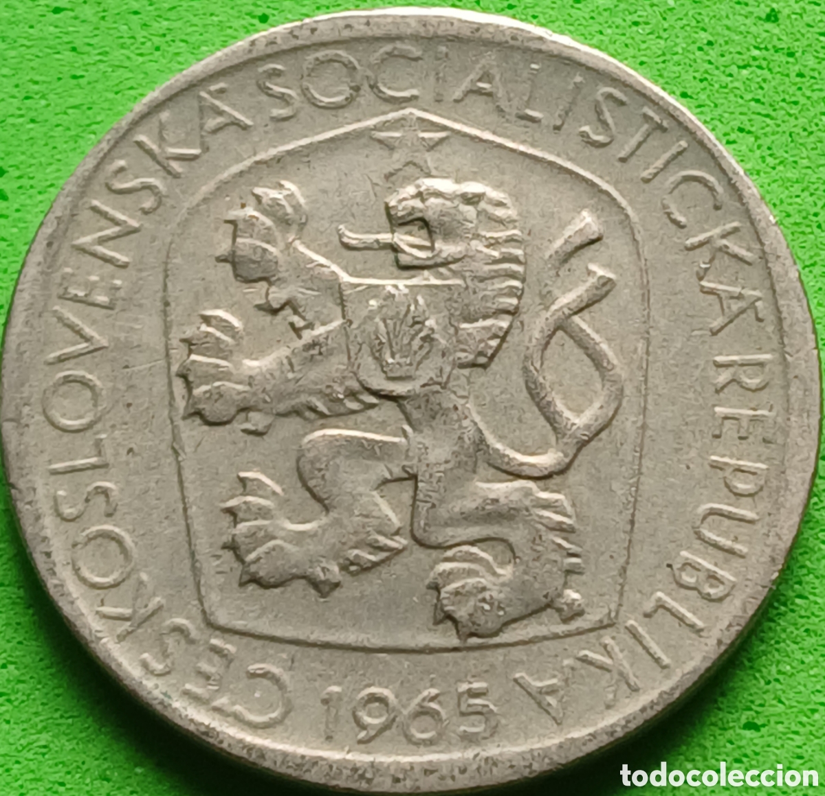 Monedas antiguas de Europa: Checoslovaquia 3 coronas 1965 km#57