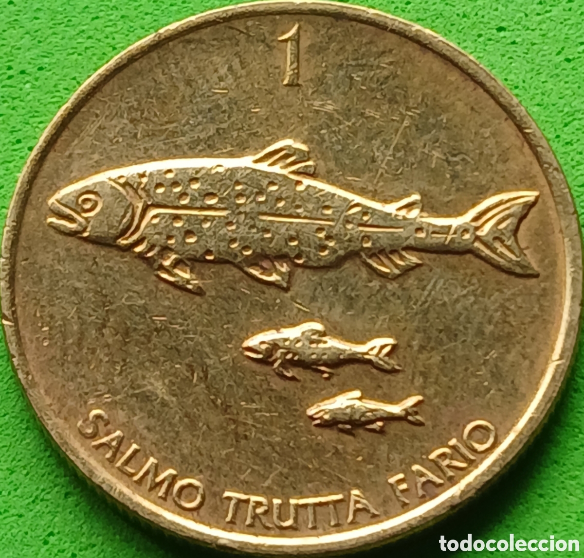 Monedas antiguas de Europa: Eslovenia 1 tolar 1993 km#4