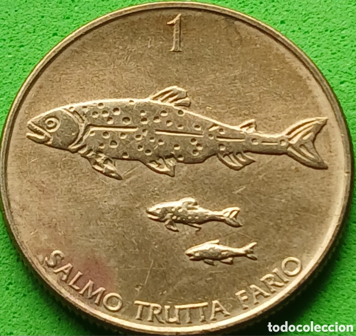 Monedas antiguas de Europa: Eslovenia 1 tolar 1995 km#4