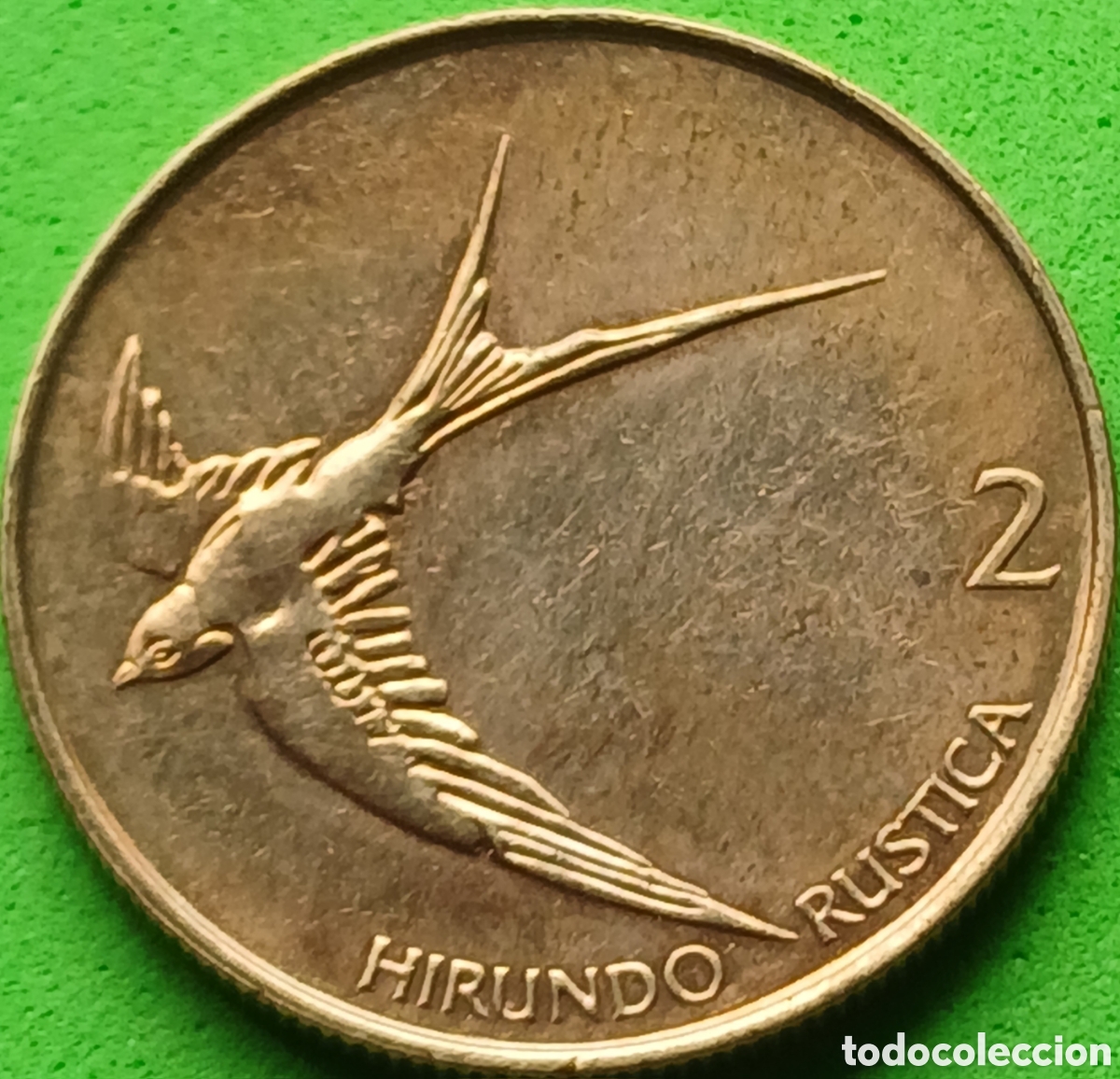 Monedas antiguas de Europa: Eslovenia 2 tolarja 1993 km#5