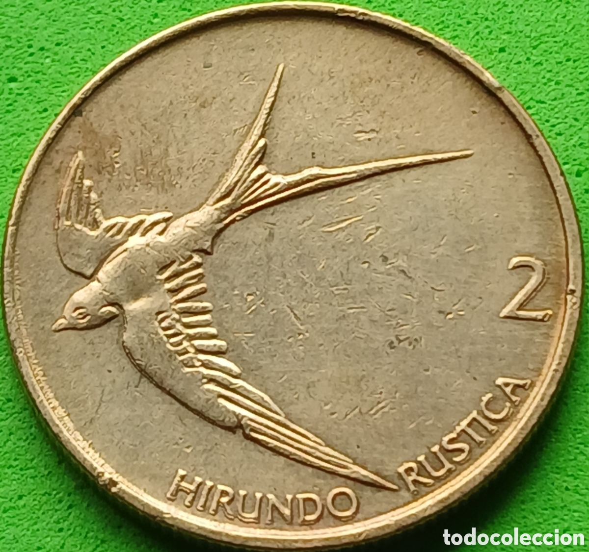 Monedas antiguas de Europa: Eslovenia 2 tolarja 1994 km#5 &rdquo;4&rdquo;abierto