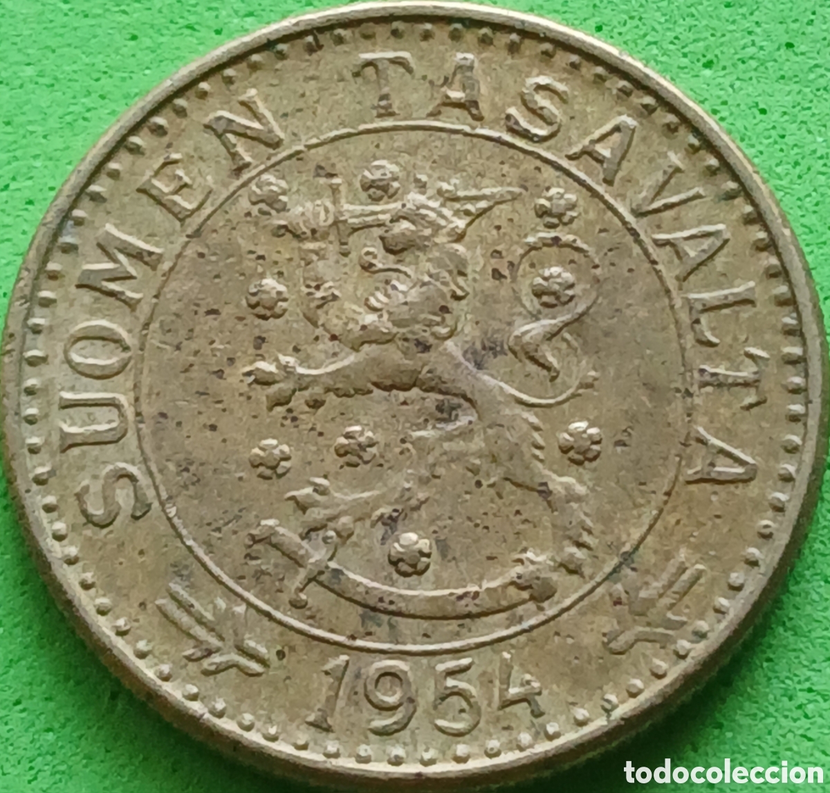 Monedas antiguas de Europa: Finlandia 20 marcos 1954 km#39