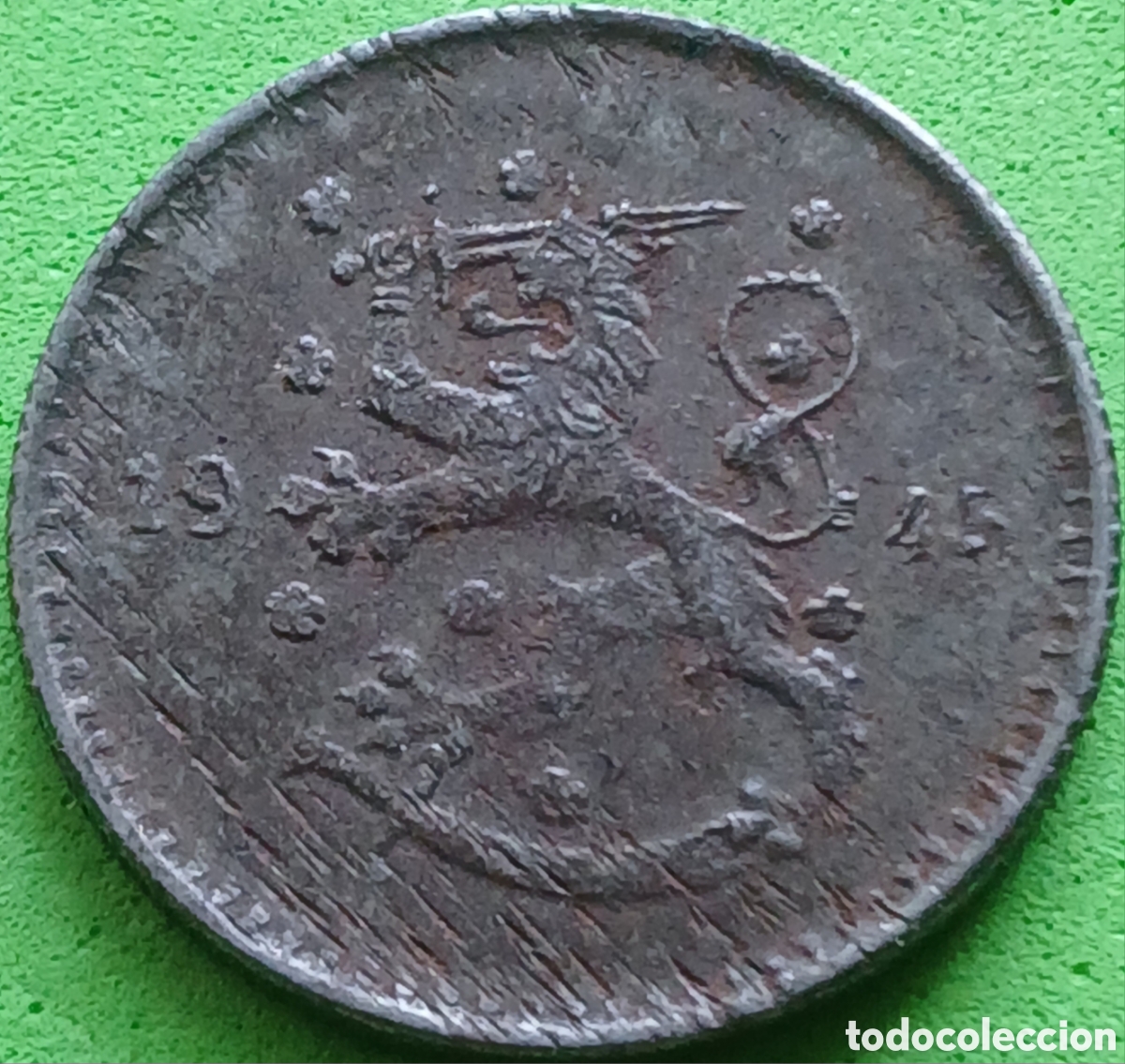 Monedas antiguas de Europa: Finlandia 1 marco 1945 km#30b