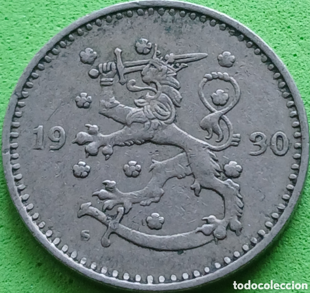 Monedas antiguas de Europa: Finlandia 1 marco 1930 km#30