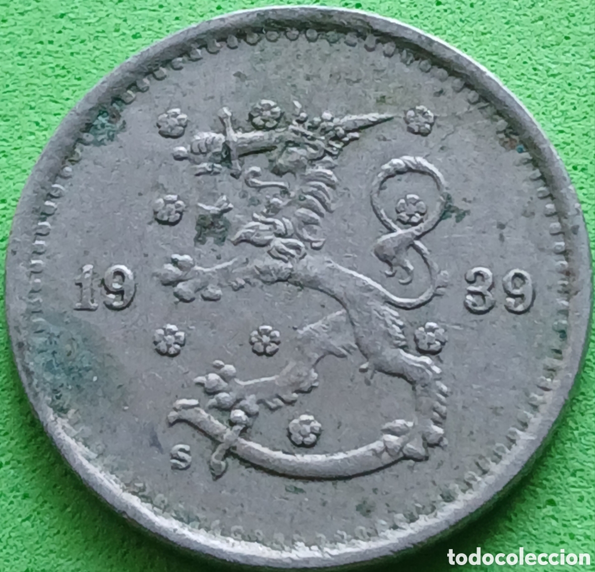 Monedas antiguas de Europa: Finlandia 50 pennia 1939 km#26