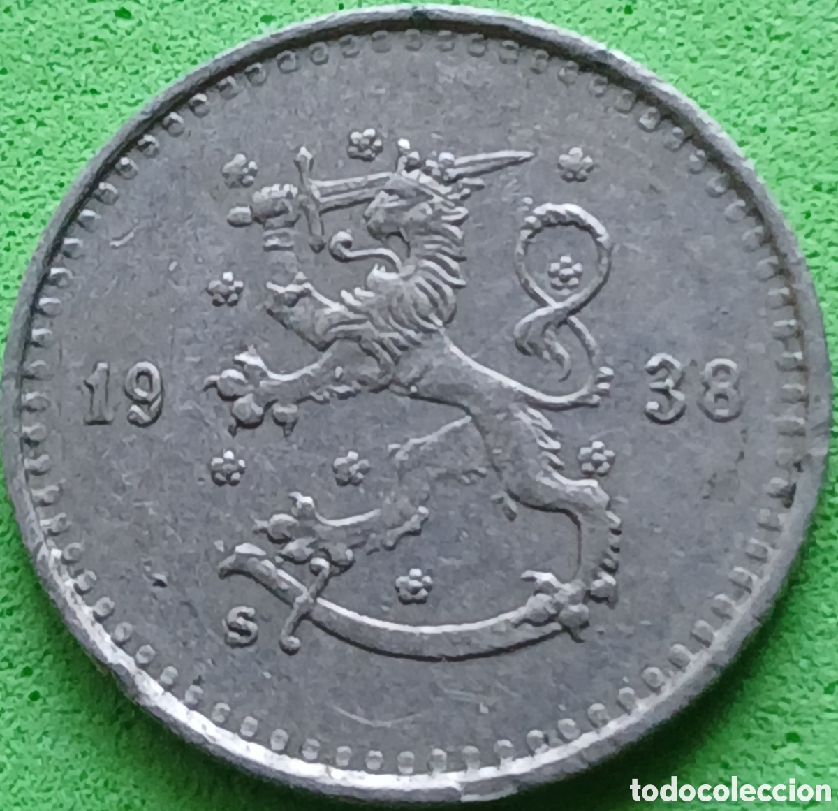 Monedas antiguas de Europa: Finlandia 25 pennia 1938 km#25