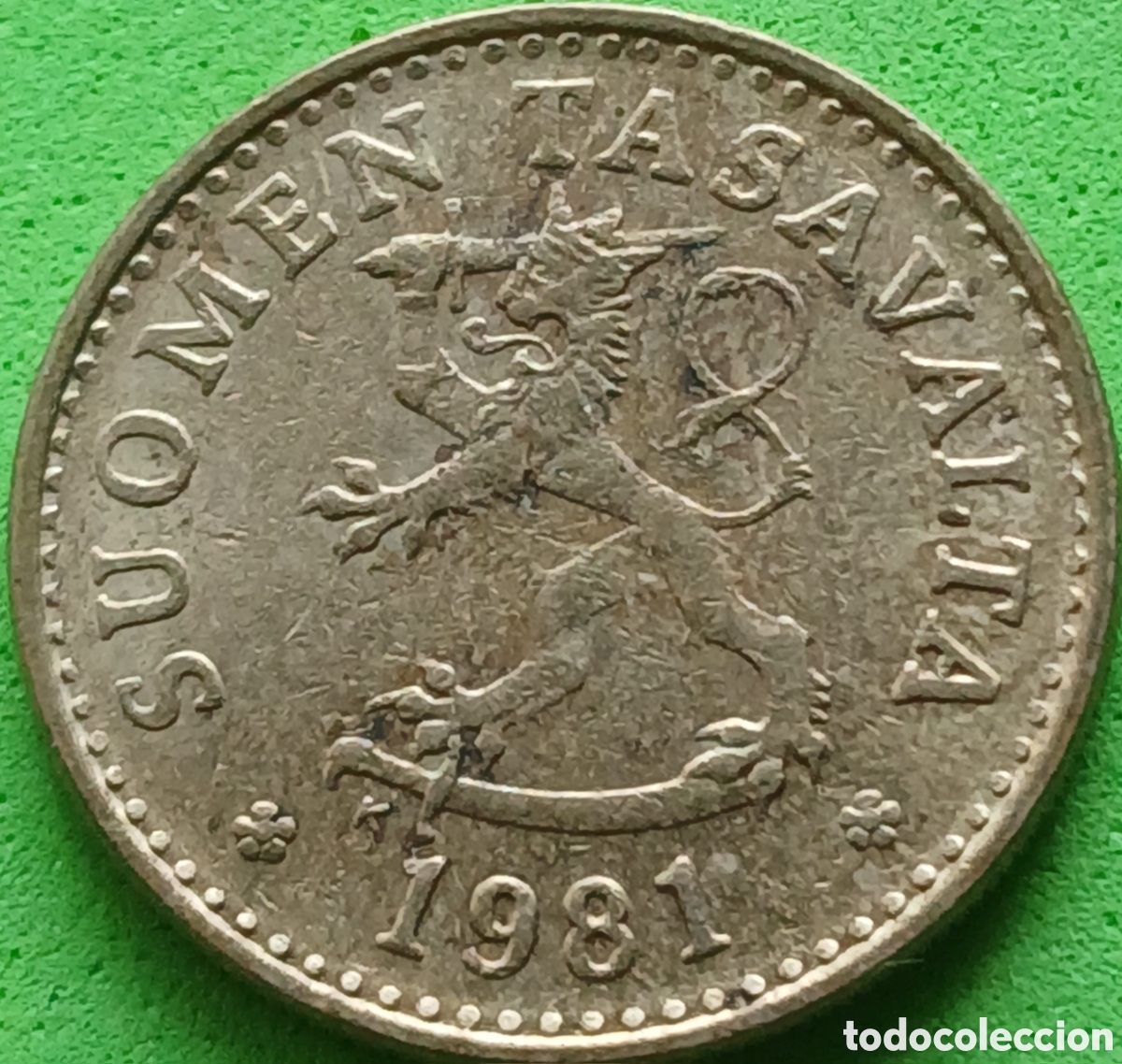 Monedas antiguas de Europa: Finlandia 10 pennia 1981 km#46