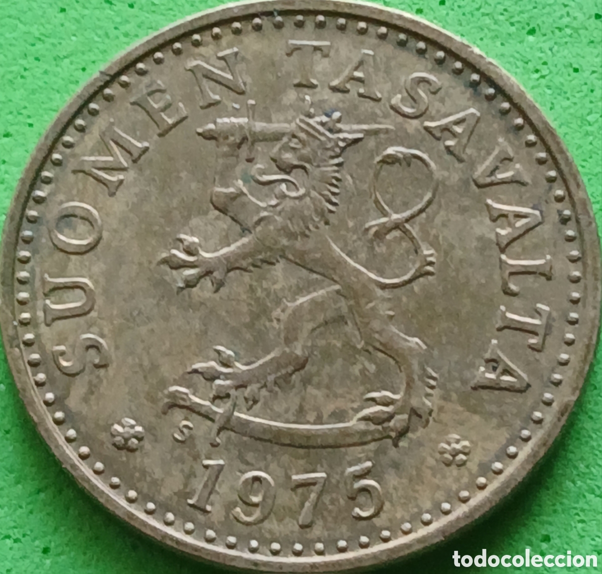 Monedas antiguas de Europa: Finlandia 10 pennia 1975 km#46