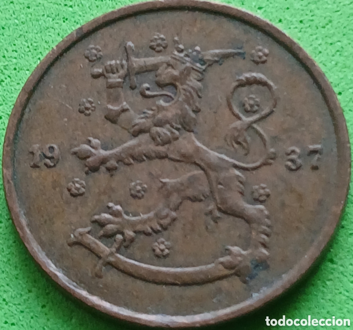 Monedas antiguas de Europa: Finlandia 5 pennia 1937 km#22