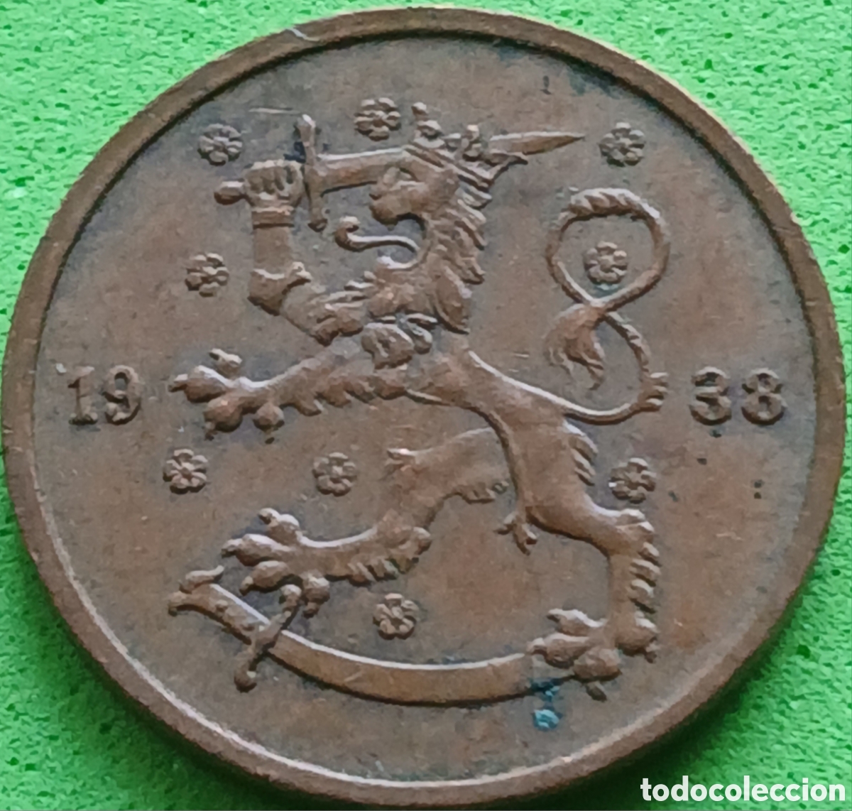 Monedas antiguas de Europa: Finlandia 5 pennia 1938 km#22