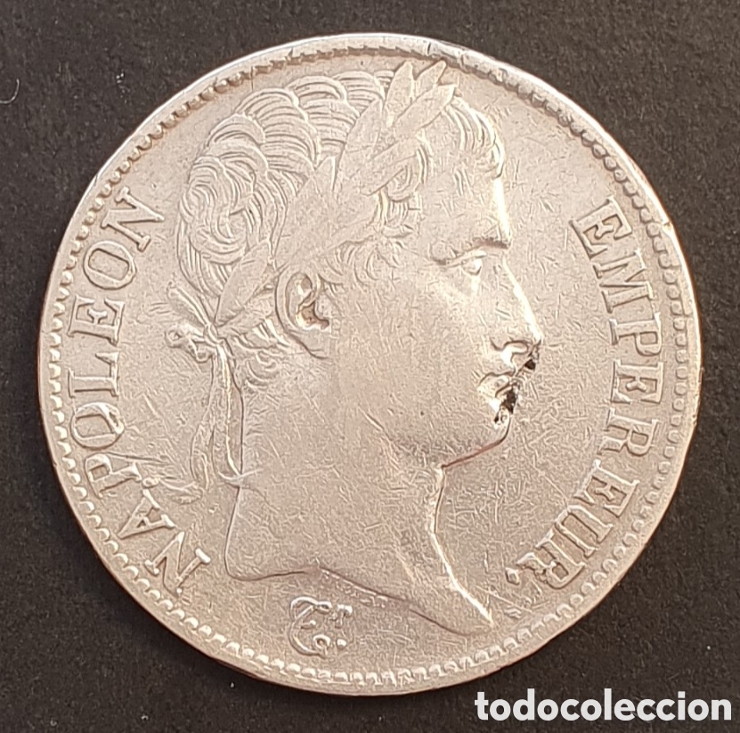 Monedas antiguas de Europa: FRANCIA 5 ESCUDOS 1808 NAPOLE&Oacute;N I
