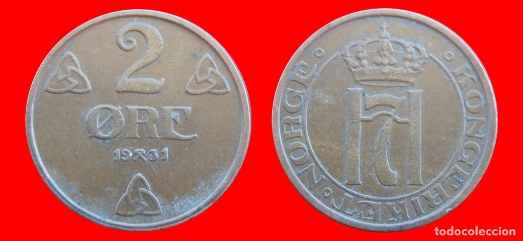 Monedas antiguas de Europa: 2 ORE 1931 NORUEGA-155676