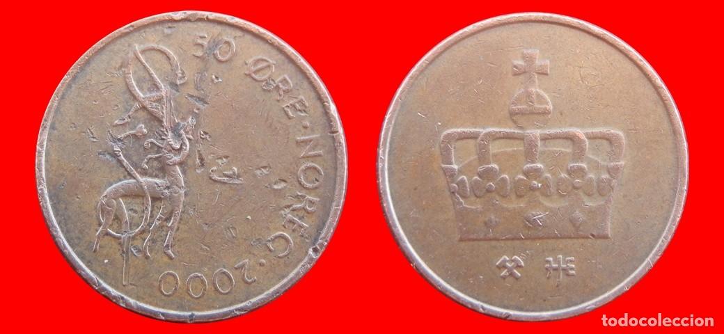 Monedas antiguas de Europa: 50 ORE 2000 NORUEGA-155696