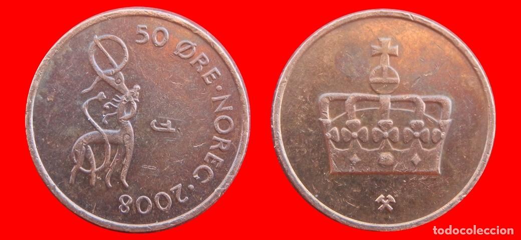 Monedas antiguas de Europa: 50 ORE 2008 NORUEGA-155698