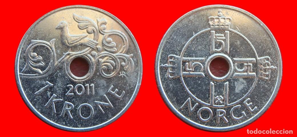 Monedas antiguas de Europa: 1 CORONA 2011 NORUEGA-155700