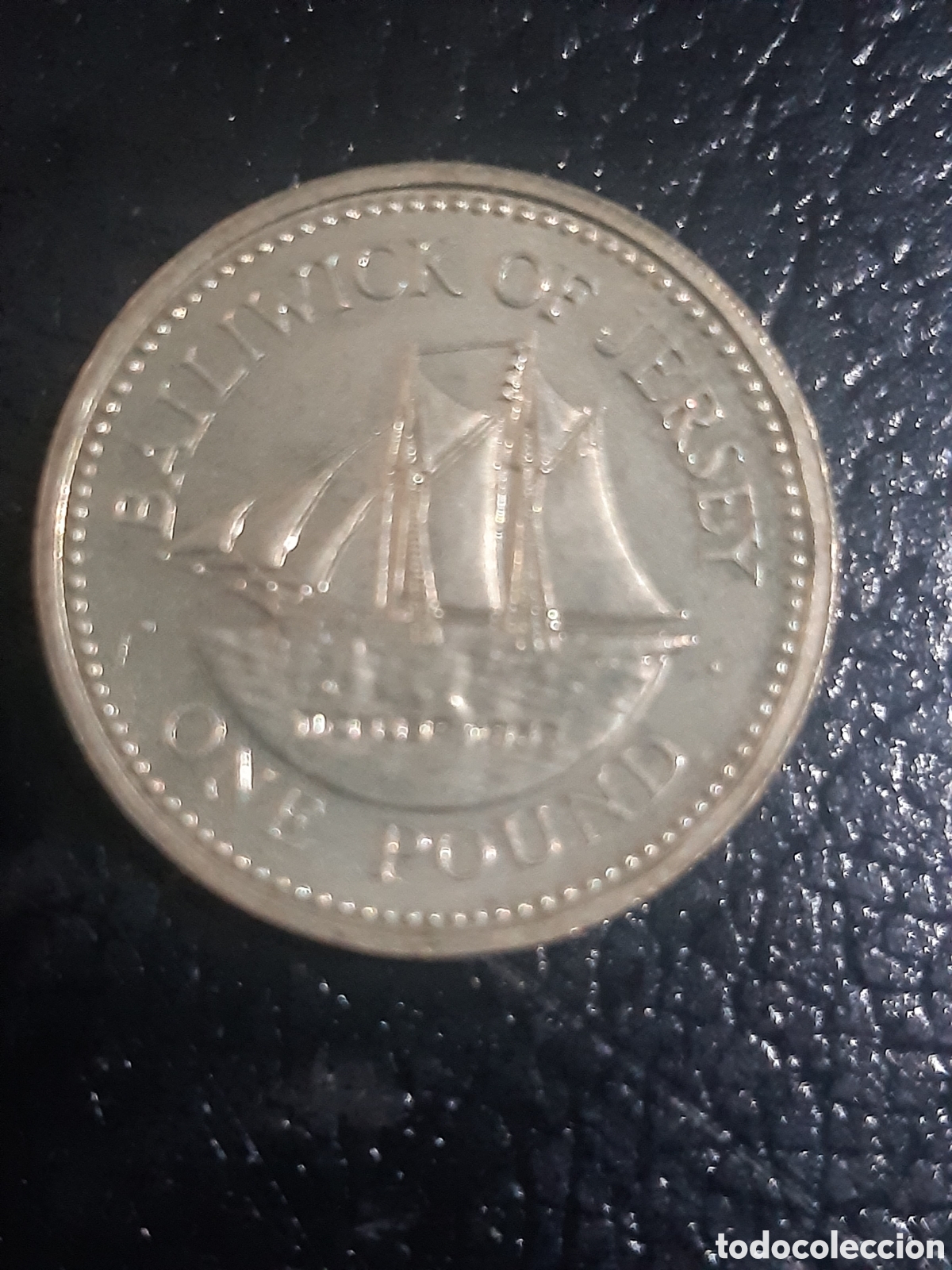 Monedas antiguas de Europa: Moneda Jersey 1 libra 1991 - Foto 2