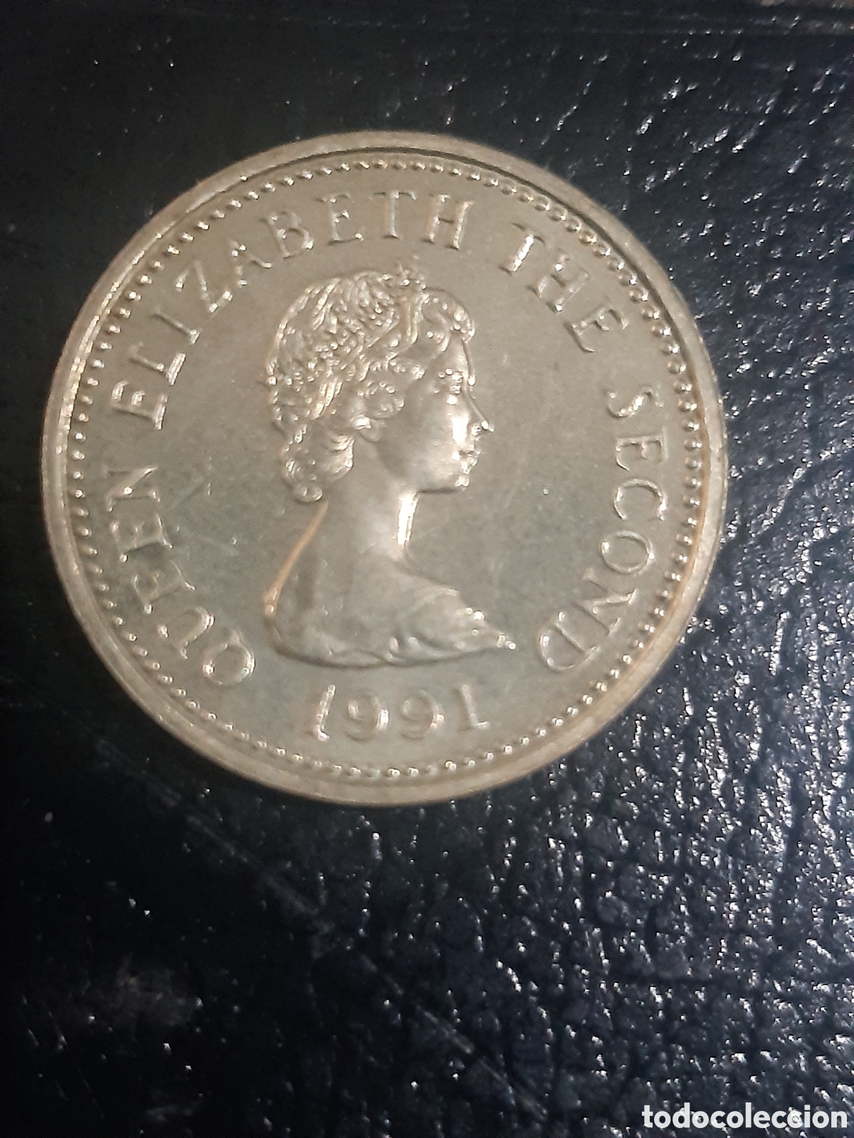 Monedas antiguas de Europa: Moneda Jersey 1 libra 1991