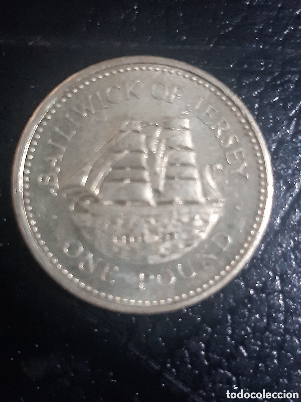 Monedas antiguas de Europa: Moneda Jersey 1 libra 1992 - Foto 2