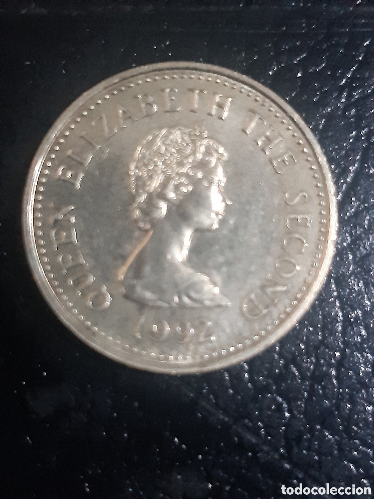 Monedas antiguas de Europa: Moneda Jersey 1 libra 1992