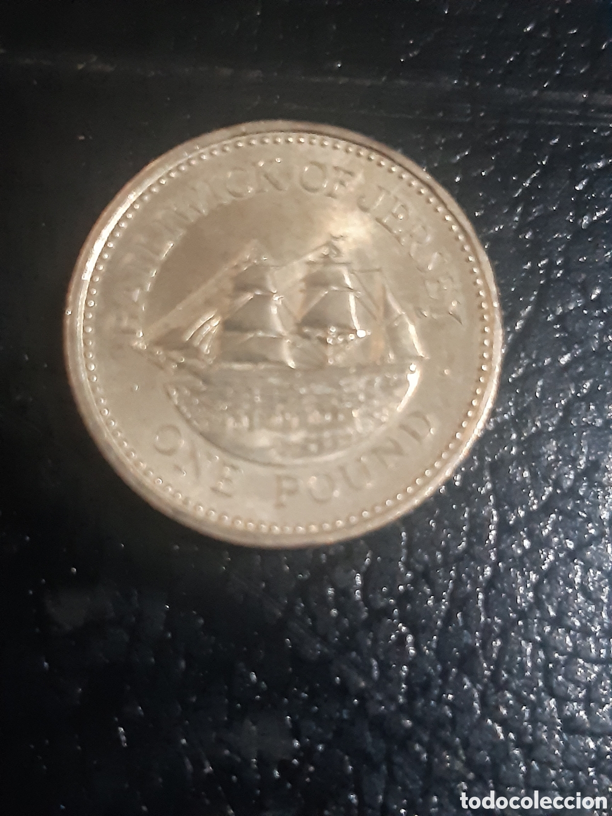 Monedas antiguas de Europa: Moneda Jersey 1 libra 1993 - Foto 2