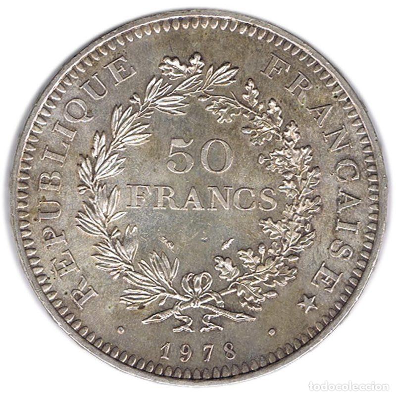 Monedas antiguas de Europa: FRANCIA 50 FRANCOS DE PLATA 1978 FRANCE 50 FRANCS ARGENT