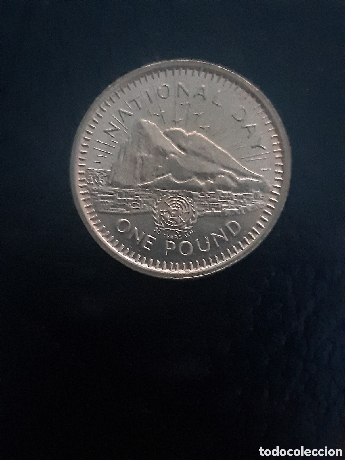 Monedas antiguas de Europa: Moneda gibraltar 1 libra 1995 - Foto 2