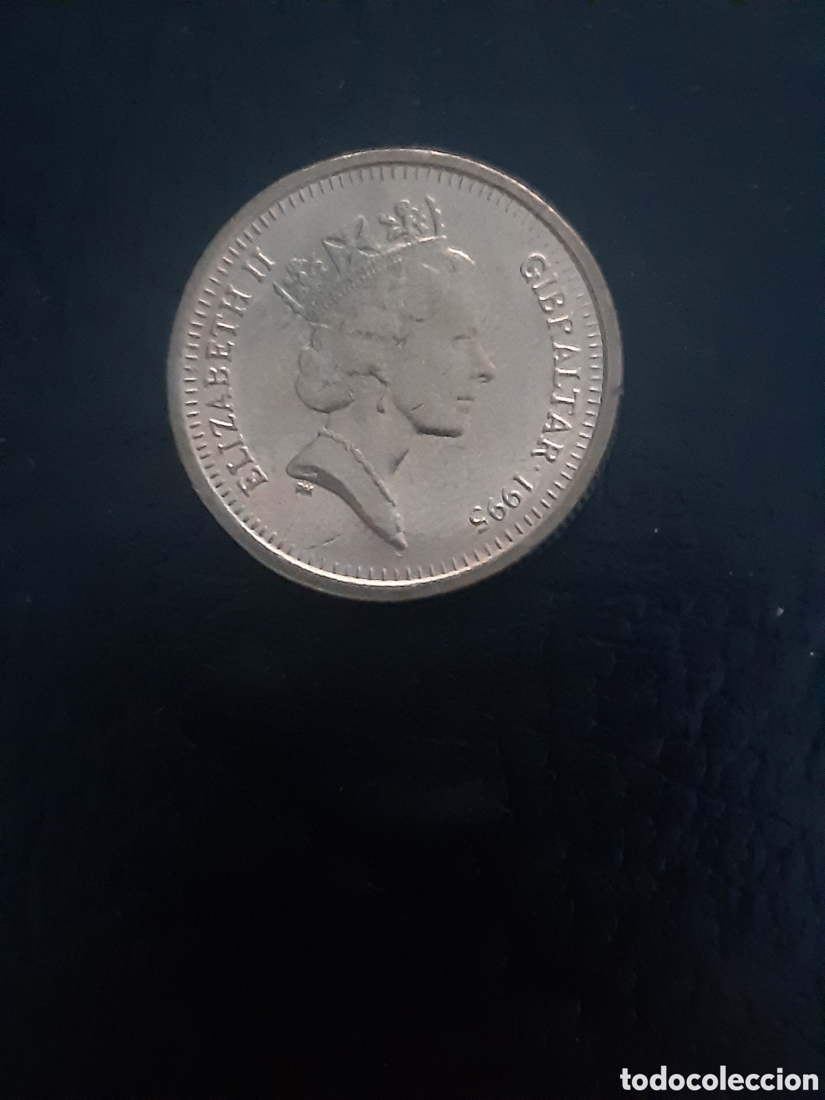 Monedas antiguas de Europa: Moneda gibraltar 1 libra 1995