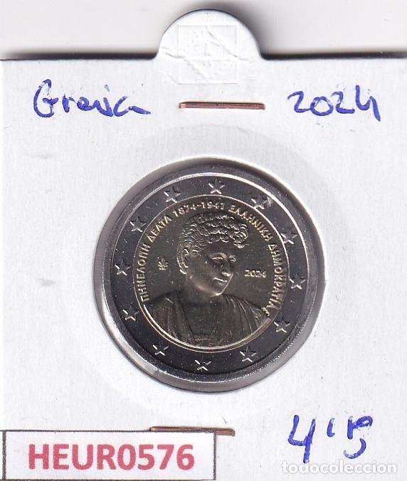 Monedas antiguas de Europa: HEUR0576 MONEDA GRECIA 2 EUROS 2024 (Pen&eacute;lope Delta)