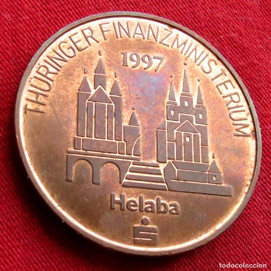 Monedas antiguas de Europa: Alemania 1,1/2 &euro;. 1997 Helaba euro