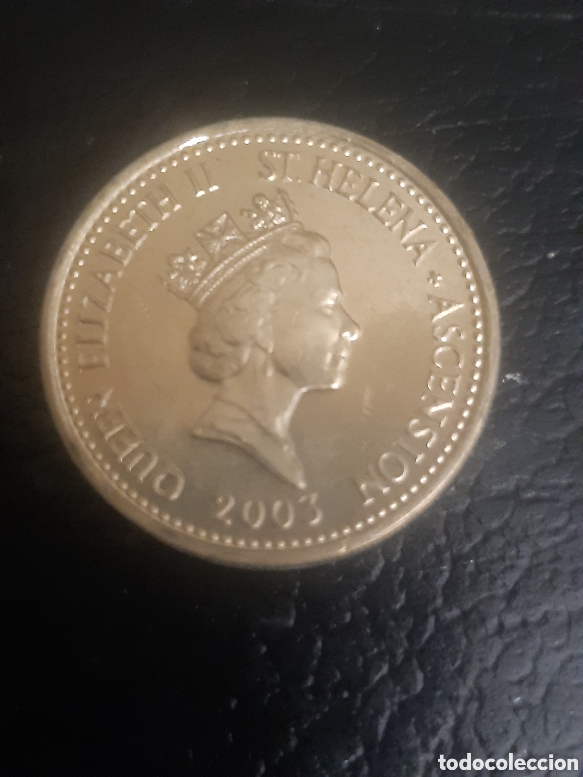 Monedas antiguas de Europa: Moneda Santa Helena y Ascension 1 libra 2003
