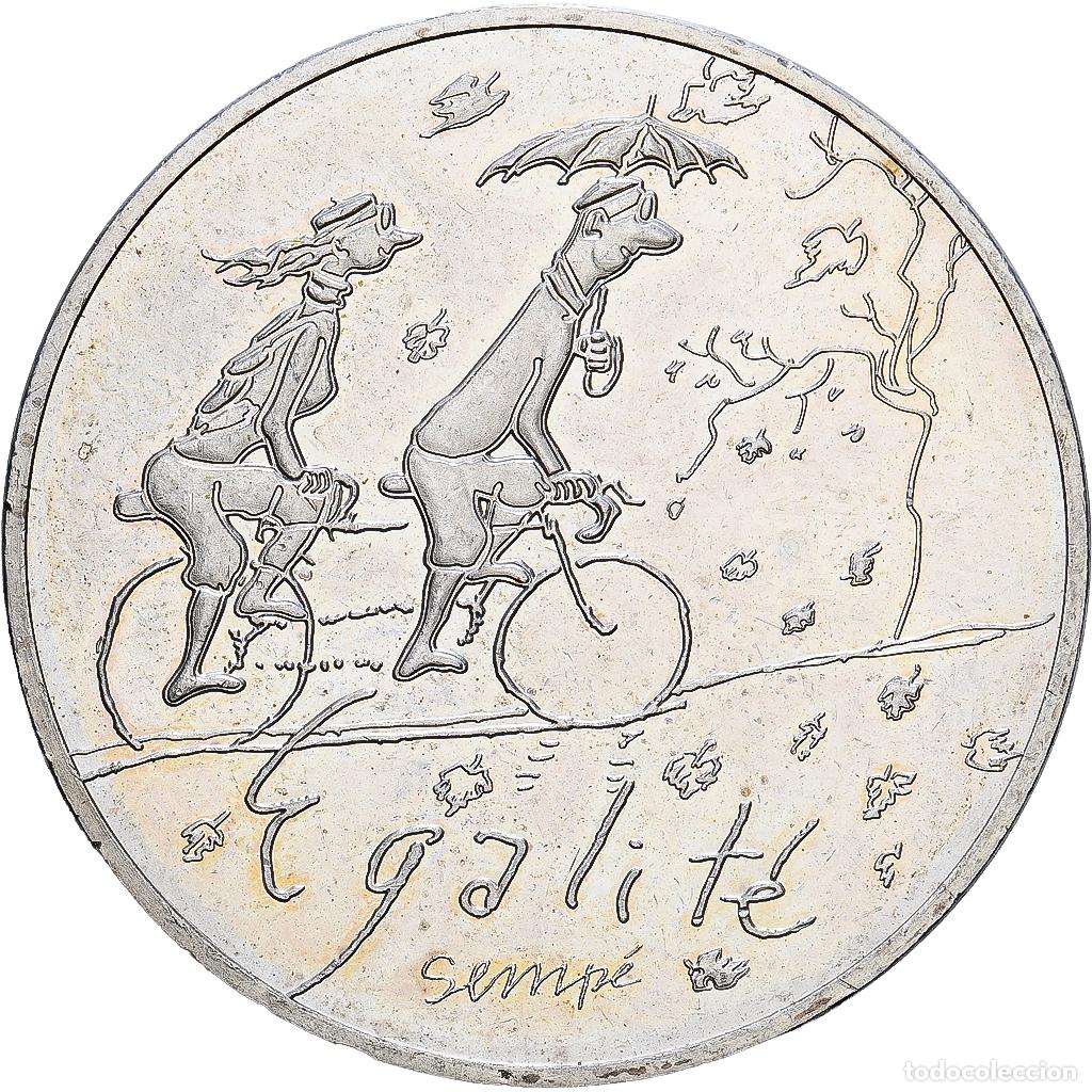 Monedas antiguas de Europa: [#1513945] Francia, 10 Euro, Semp&eacute; - Egalit&eacute;, 2014, Plata, MBC+, Gadoury:EU718