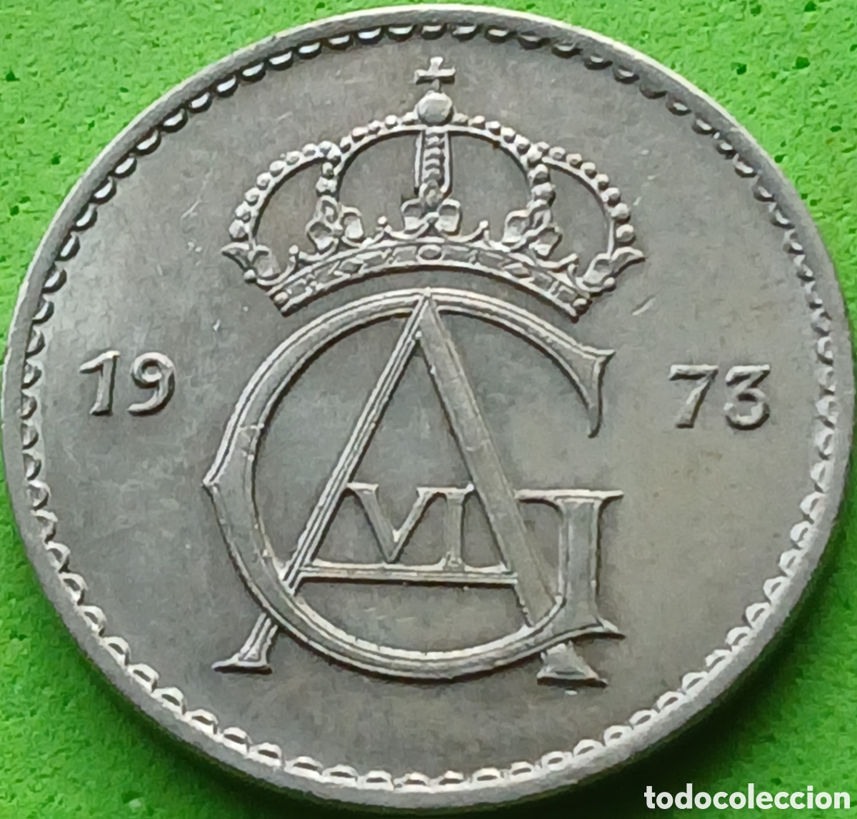 Monedas antiguas de Europa: Suecia 50 ore 1973 km#837