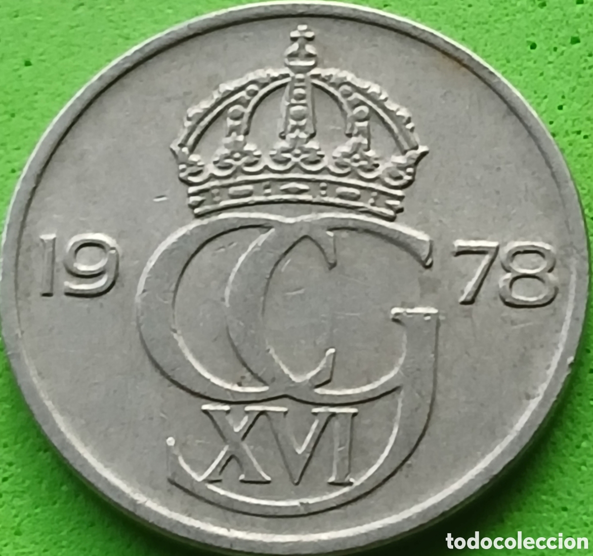 Monedas antiguas de Europa: Suecia 50 ore 1978 km#855