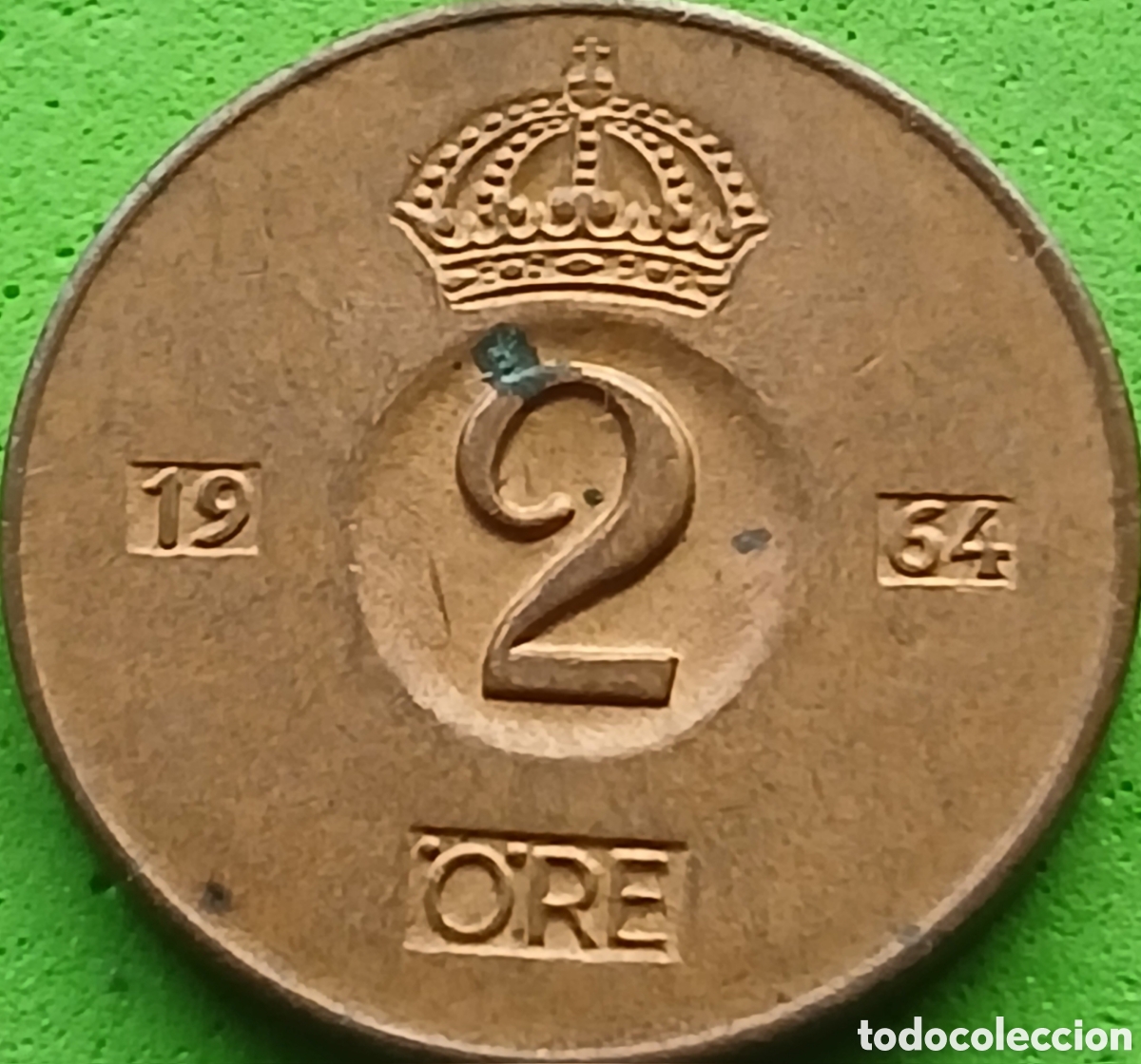 Monedas antiguas de Europa: Suecia 2 ore 1964 km#821