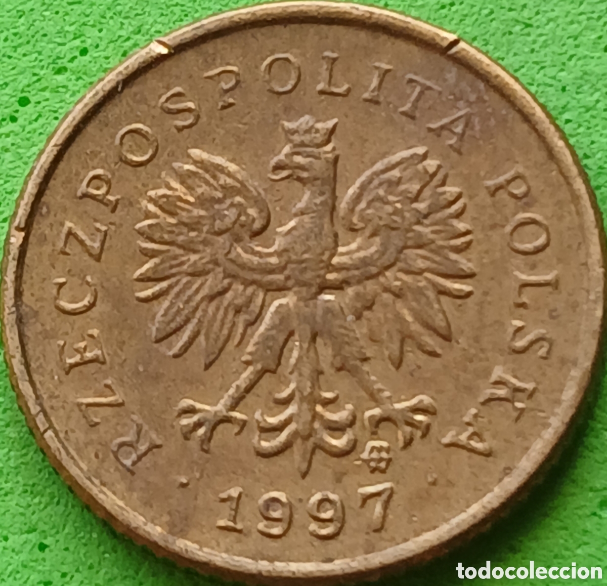 Monedas antiguas de Europa: Polonia 1 grosz 1997 Y#276