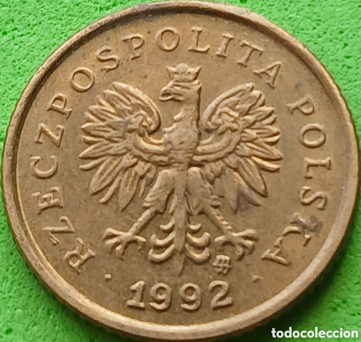 Monedas antiguas de Europa: Polonia 1 grosz 1992 Y#276